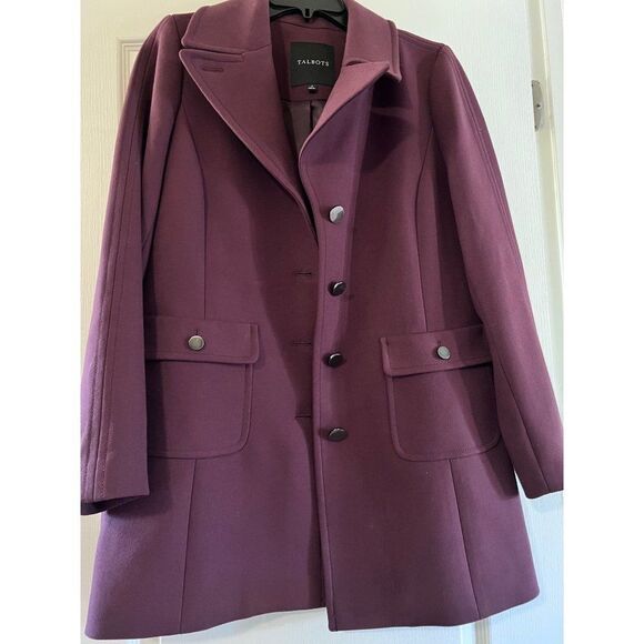 Talbots Women's Size 6 Purple Jacket (Orig. $219) - Picture 7 of 15